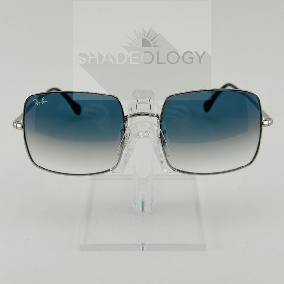 NEW Ray-Ban RB 1971 9149 Silver Square Blue Gradient 54mm Unisex Sunglasses main image 8